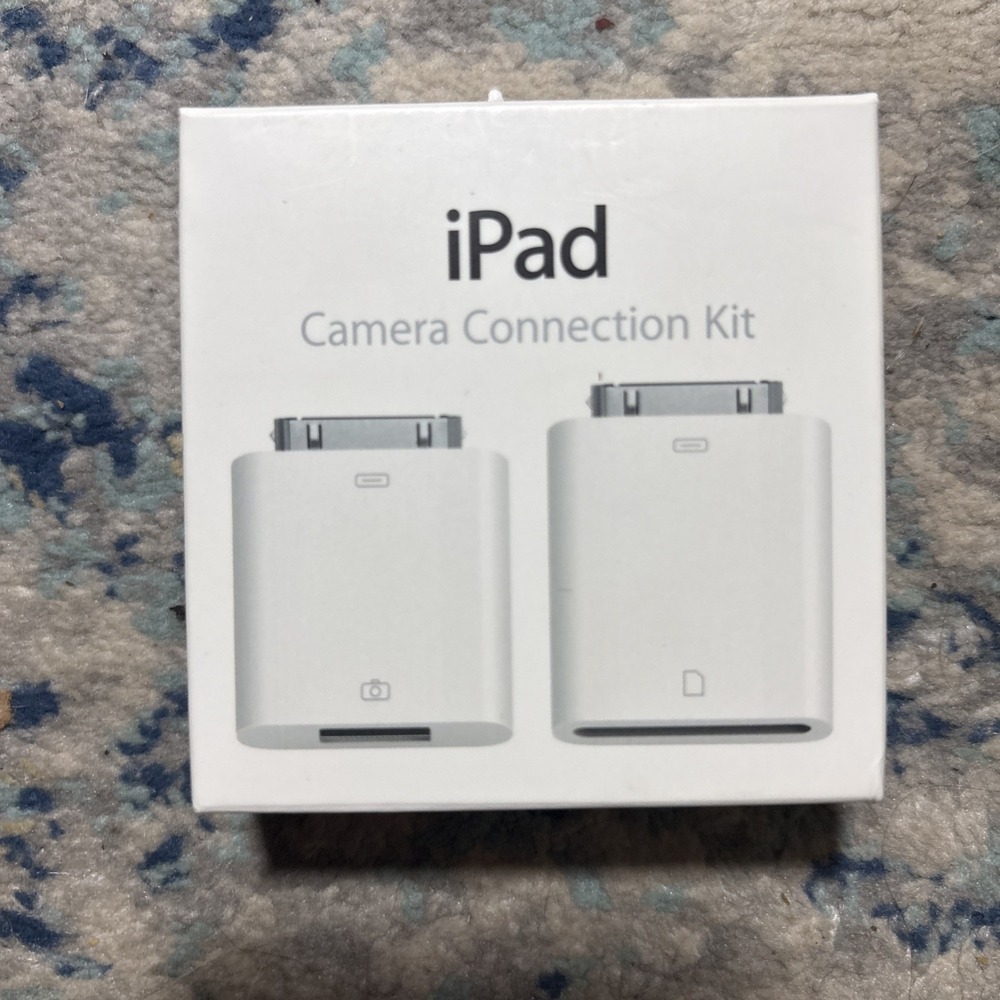 Apple iPad Camera Connection Kit 30 Pin Model MC531ZM/A OEM Open Box